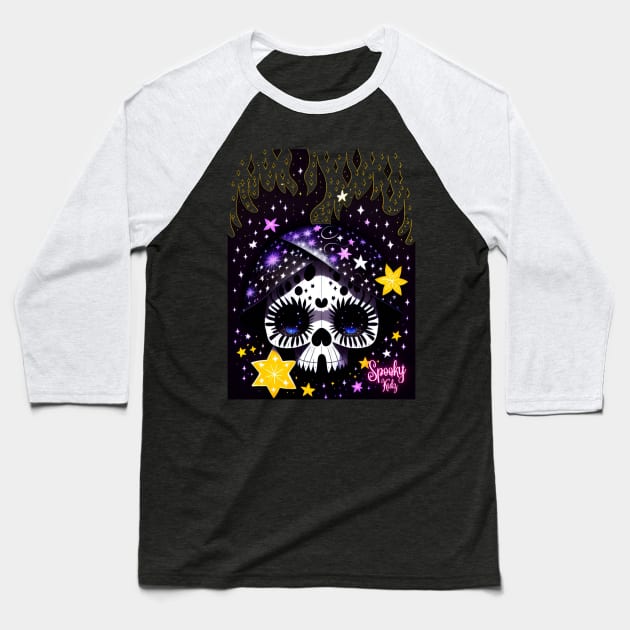 Spooky Kidz Baseball T-Shirt by Absinthe Society 